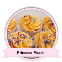 Princess Peach Cupcakes bestellen - Happy Cupcakes
